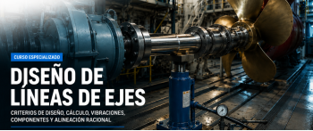 Abiertas las inscripciones – Curso “Diseño de Líneas de Ejes”